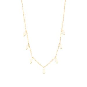 Kendra Scott Gold Tone Dangle Discs Necklace